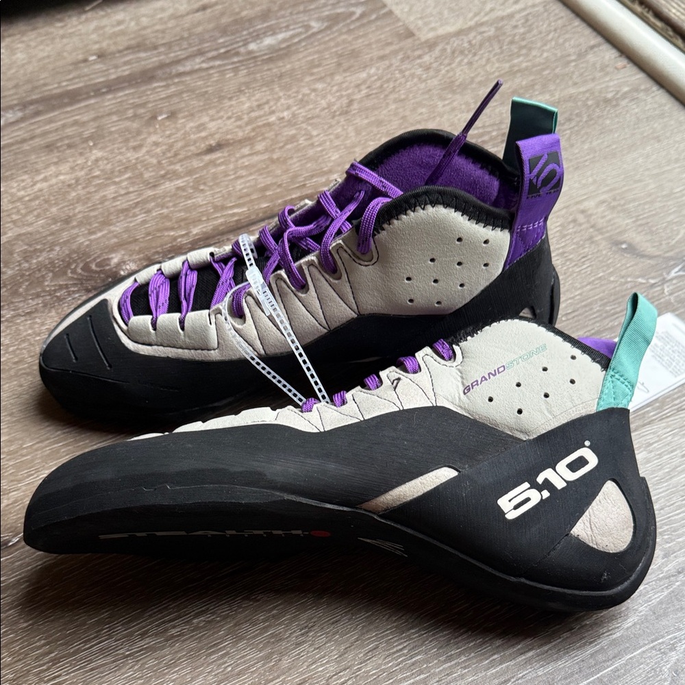adidas Athletic Shoes - Black, Purple, and Teal - Picture 4 of 6